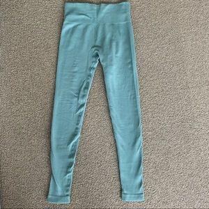 Pale green/teal Savvi yoga pants